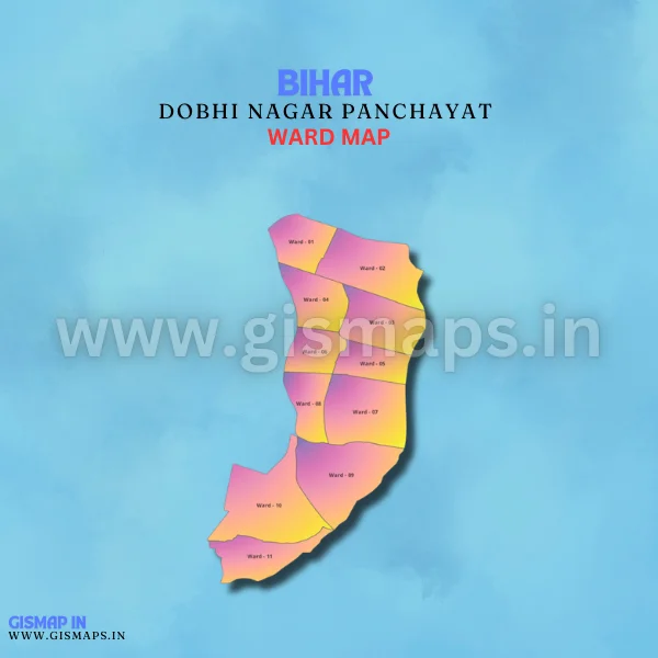 Dobhi Nagar Panchayat Ward Map